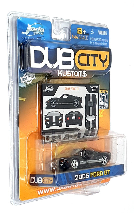 Jada Dub City 1/64 Scale 12002 WAVE 12 131 - 2005 Ford GT - Black
