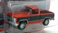 Auto World 1/64 Scale AW64332 - 1984 Chevy Silverado 10 Fleetside Truck - Red