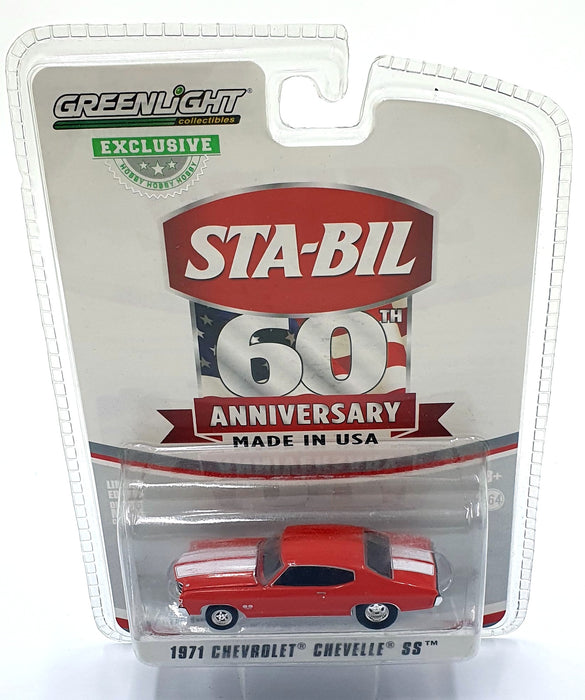 Greenlight 1/64 Scale 29985 - 1971 Chevrolet Chevelle SS - Red