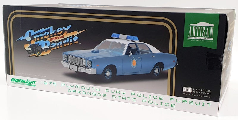 Greenlight 1/18 Scale Model Car 19044 - 1975 Plymouth Fury Police Pursuit