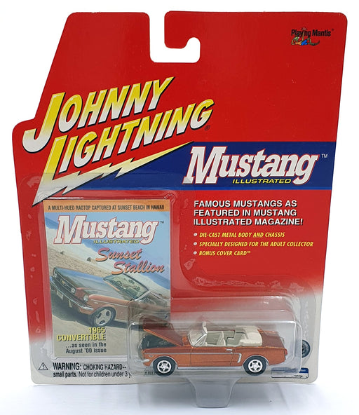 Johnny Lightning 1/64 Scale 291-11 - 1965 Convertible - Met. Orange