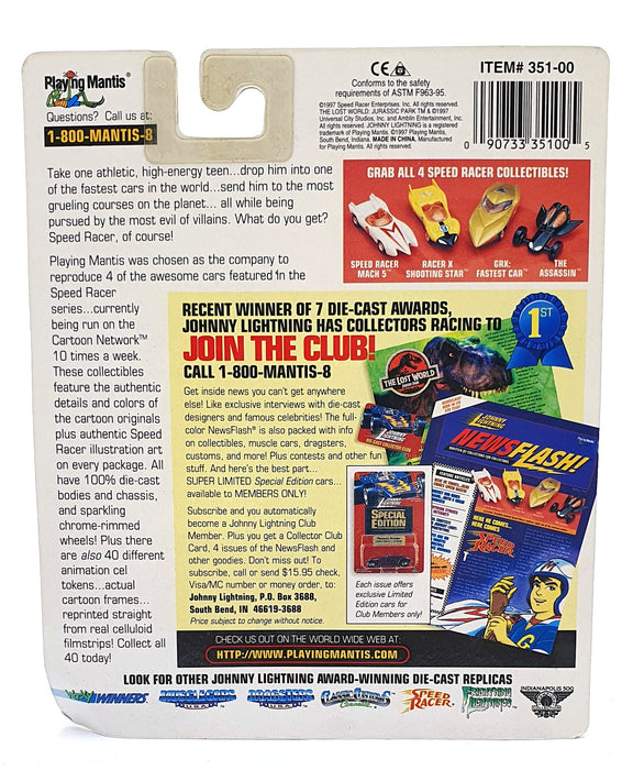 Johnny Lightning 1/64 Scale 351-00 Speed Racer Assassin Cel #10