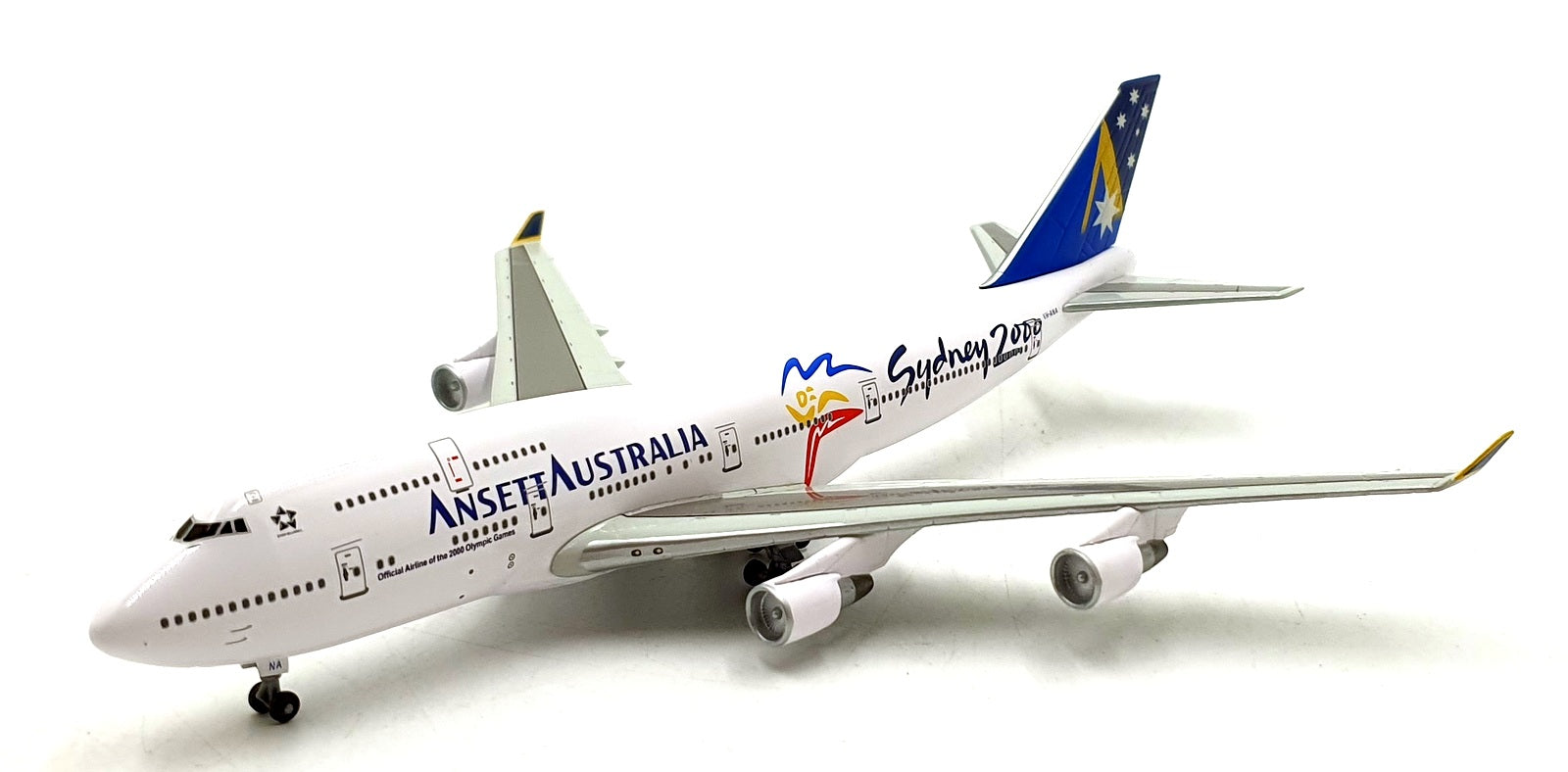 Twin Star 1/400 Scale 4003 - Ansett B747-400 Boeing 747 Aircraft