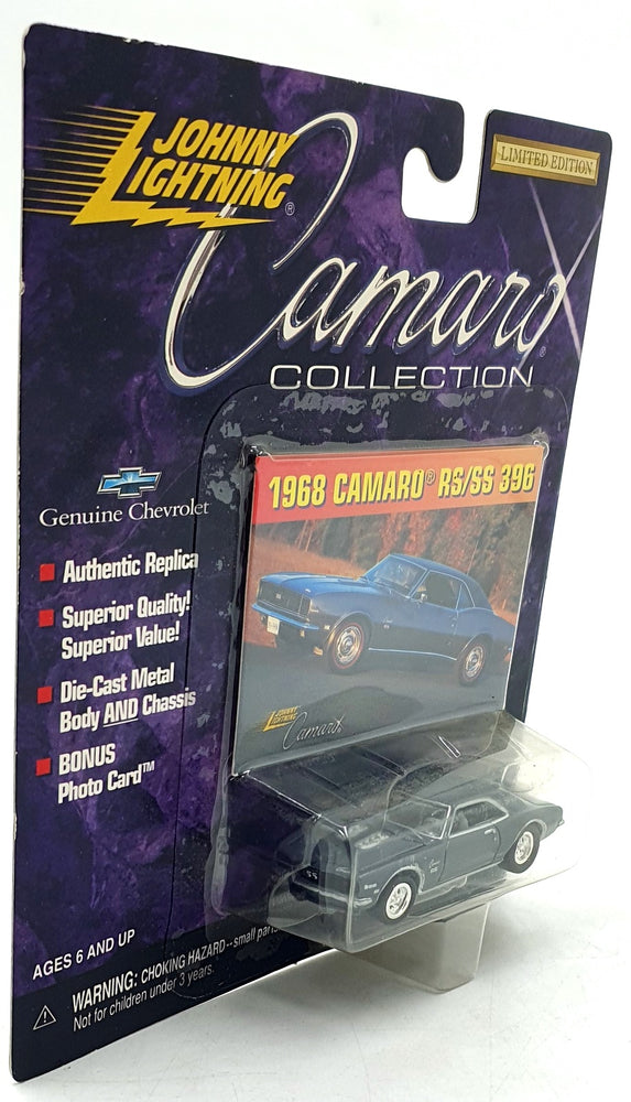 Johnny Lightning 1/64 Scale 451-01 - 1968 Chevrolet Camaro RS/SS 396 - Grey