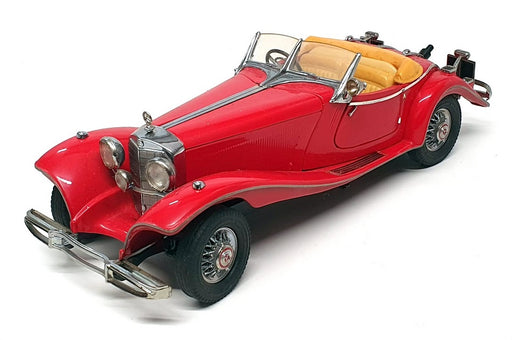 Franklin Mint 1/24 Scale 141123E - Mercedes Benz 500K Special Roadster - Red