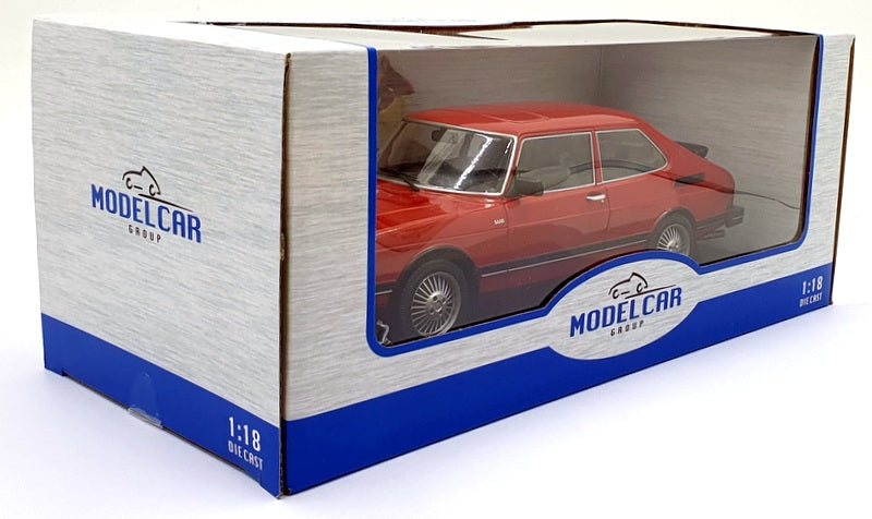 Model Car Group 1/18 Scale MCG18340 Saab 900 Turbo - Red