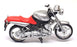 New Ray 1/12 Scale 43553 - BMW R1100R Motorbike - Silver/Red                                
