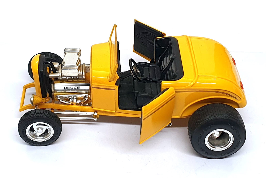 Ertl 1/18 Scale Diecast 17626Z - Ford Deuce Hot Rod - Yellow