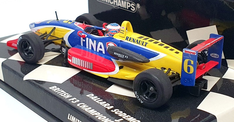 Minichamps 1/43 Scale 400 990306 - Dallara Sodemo #6 British F3 1999 Button
