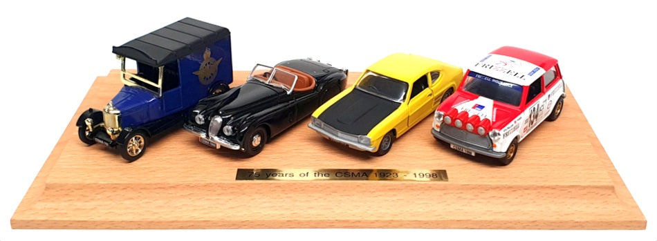 Corgi 05505 - CSMA 75th Anniversary 1923-98 Ford Jaguar Mini & Morris Van