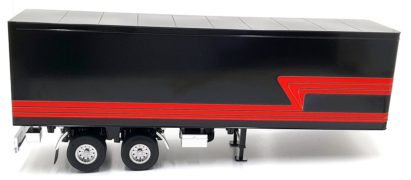 KK Scale Road Kings 1/18 Scale RK180167 - Semi Automatic Truck Trailer Black