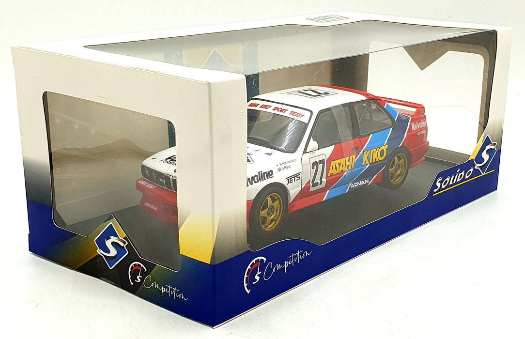 Solido 1/18 Scale Diecast S1801529 - BMW E30 M3 - JTCC 1986 #27