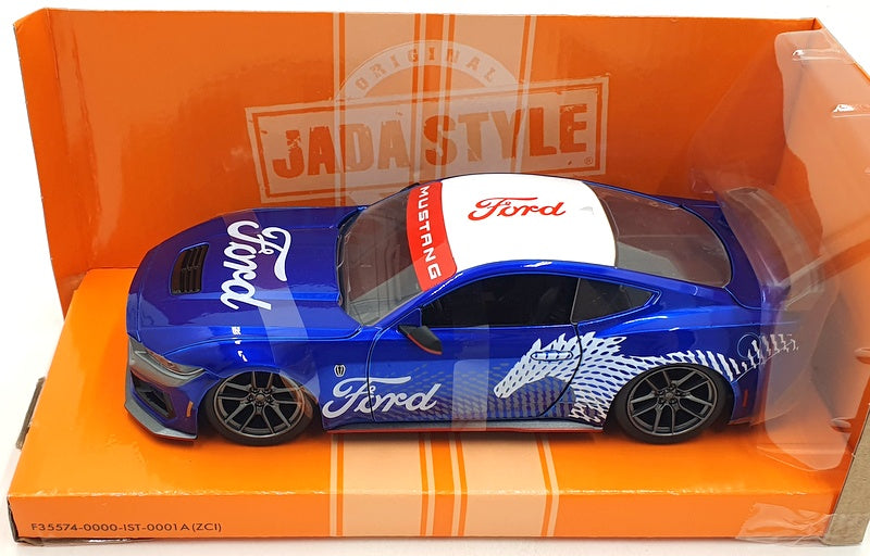 Jada 1/24 Scale Diecast 35419 - 2024 Ford Mustang Dark Horse - Blue