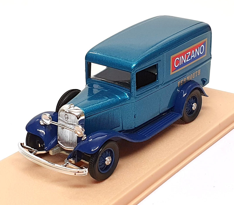 Eligor 1/43 Scale 43FV8 - 1932 Ford V8 Delivery Van Cinzano - Met. Blue