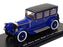 Esval 1/43 Scale EMUS43043B - 1921 Pierce Arrow Model 32 7 Seat Limousine - Blue
