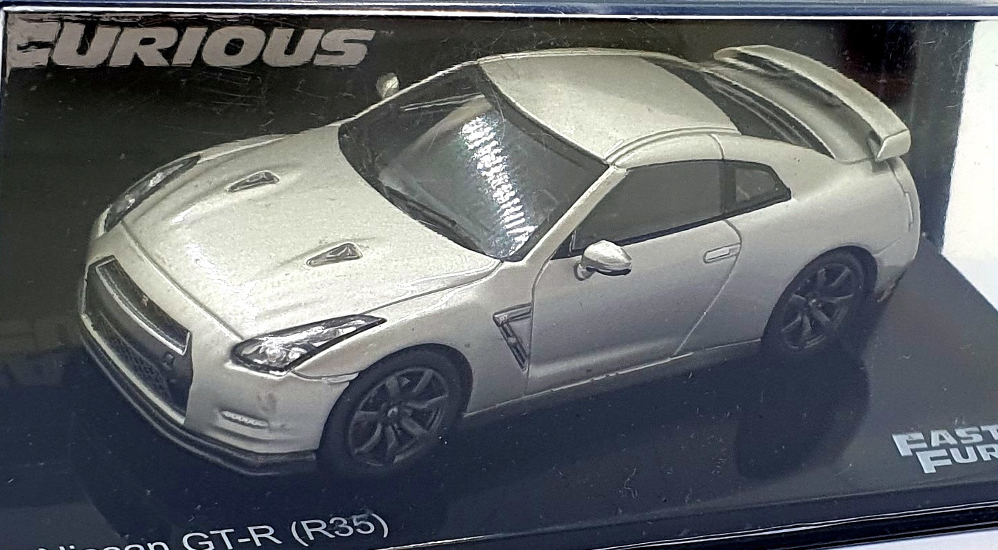 DeAgostini 1/43 Scale F220CMC078 - Fast and Furious Nissan GT-R (R35) - Silver