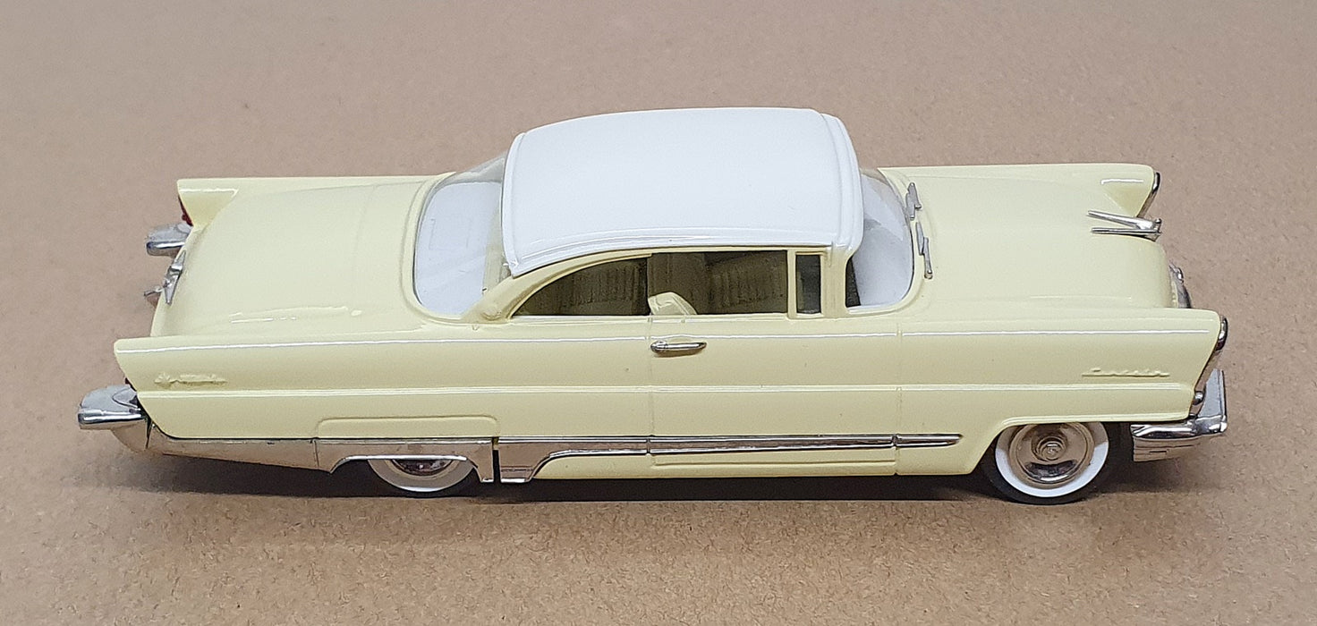 Brooklin Models 1/43 Scale BRK99 - 1956 Lincoln Premier 2Dr. - Yellow/White