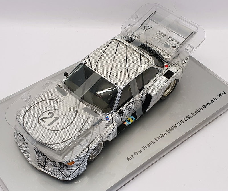 Minichamps Art Car 1/18 Scale 80 43 0 150 928 - Frank Stella 1975 BMW 3.0 CSL