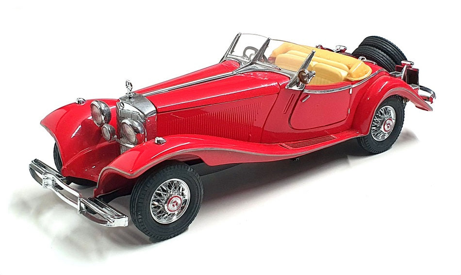 Franklin Mint 1/24 Scale FMC11A Mercedes Benz 500K Special Roadster Display Case