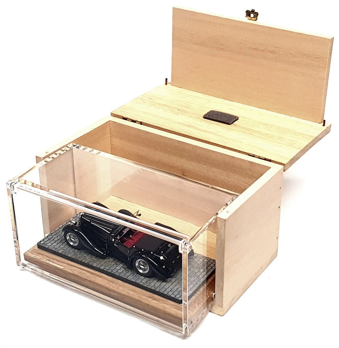 Heco Miniatures 1/43 Scale 401M - Bugatti 57S Tourer - Black