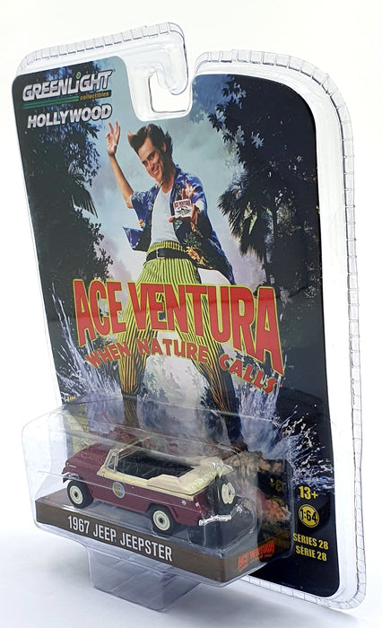 Greenlight 1/64 Scale 44880-F - 1967 Jeep Jeepster - Ace Ventura