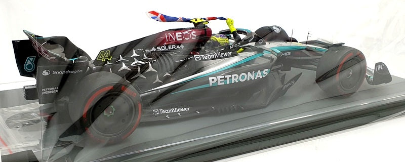 Spark 1/18 Scale 18S999 - Mercedes F1 W15 E Winner British GP 2024 Hamilton #44