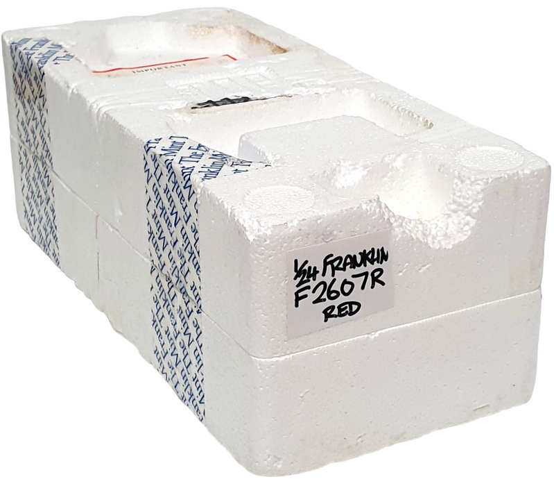 Franklin Mint 1/24 Scale F2607R - 1935 Mercedes Benz 500k Special Roadster - Red