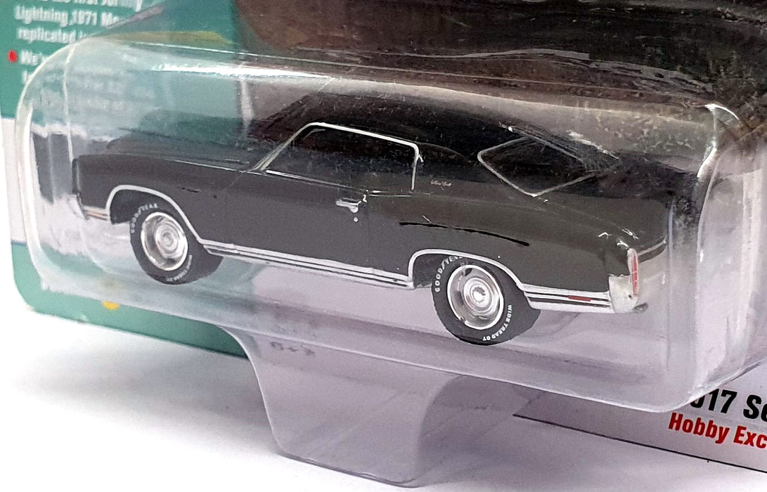 Johnny Lightning 1/64 Scale JLMC009 - 1971 Chevrolet Monte Carlo - Tuxedo Black
