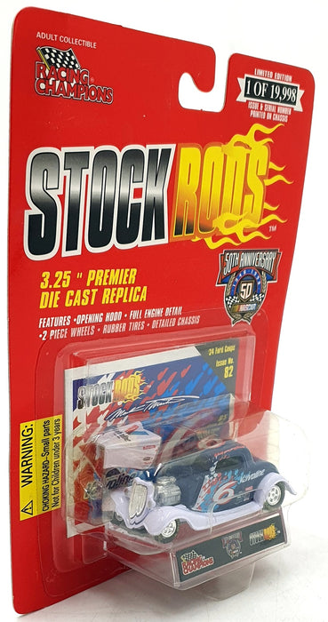Racing Champions Stock Rods 3.25" 6700 #82 - 1934 Ford Coupe Nascar #6 Valvoline