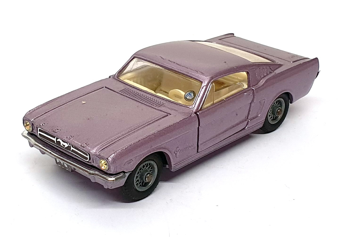 Corgi 10cm Long Original Diecast 320 - Ford Mustang Fastback 2+2 - Violet