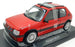 Norev 1/18 Scale Diecast 184846 - Peugeot 205 GTi 1.9 PTS Deco 1991 - Red