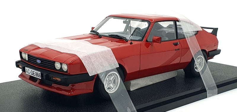 Cult 1/18 Scale Resin CML215-2 - 1981 Ford Capri 2.8 Turbo - Red