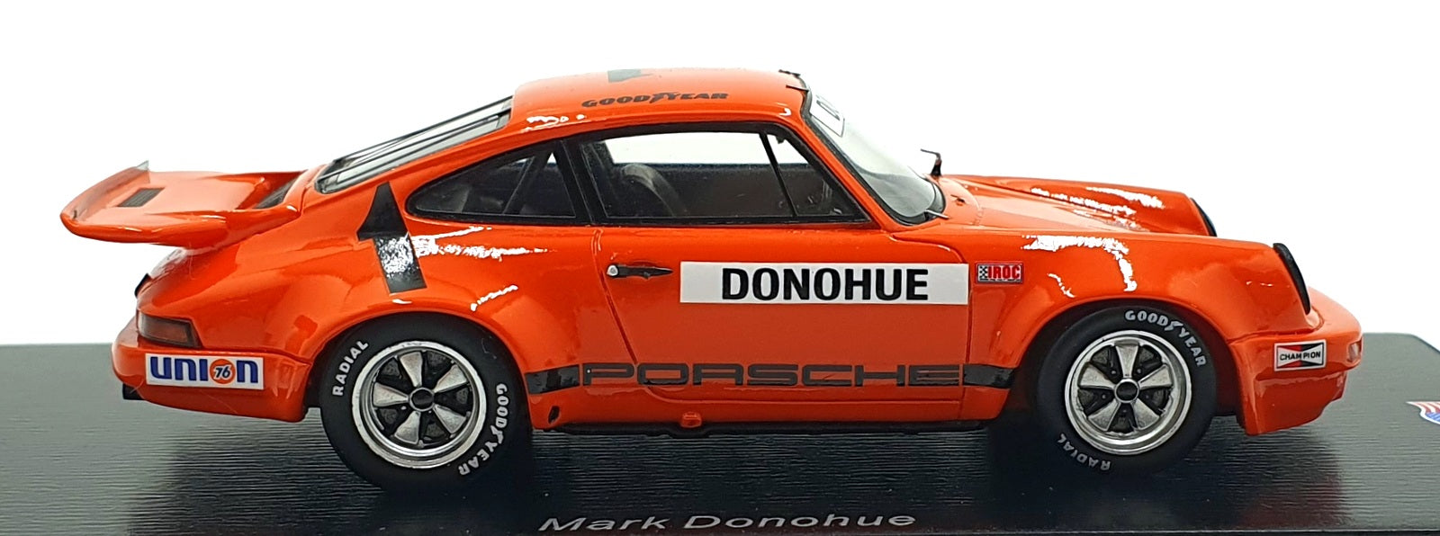 Spark 1/43 Scale US142 - Porsche RS 3.0 #1 1st IROC Daytona 1974
