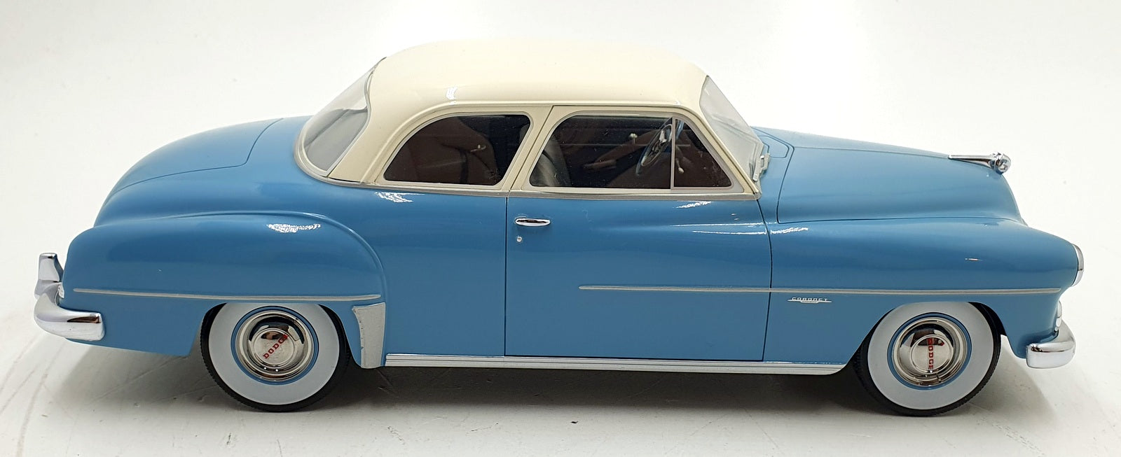 BOS Models 1/18 scale Resin BOS274 - Dodge Coronet Club Coupe - Blue/White
