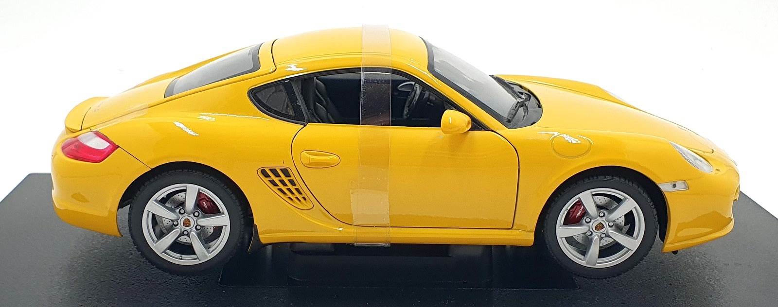 Welly 1/18 Scale Diecast TY4948 - Porsche Cayman S - Yellow