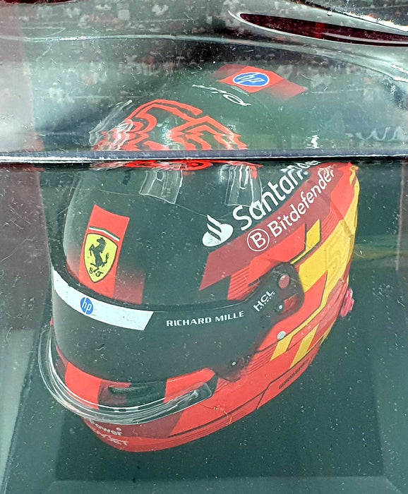 Altaya 1/5 Scale MW8ALA0090 - F1 Helmet Carlos Sainz Ferrari 2024