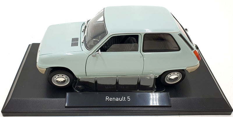 Norev 1/18 Scale Diecast 185380 - Renault 5 1972 - Clear Blue