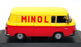 IST Models 1/43 Scale IST077 - 1960 Barkas B1000 Van Minol - Yellow/Red