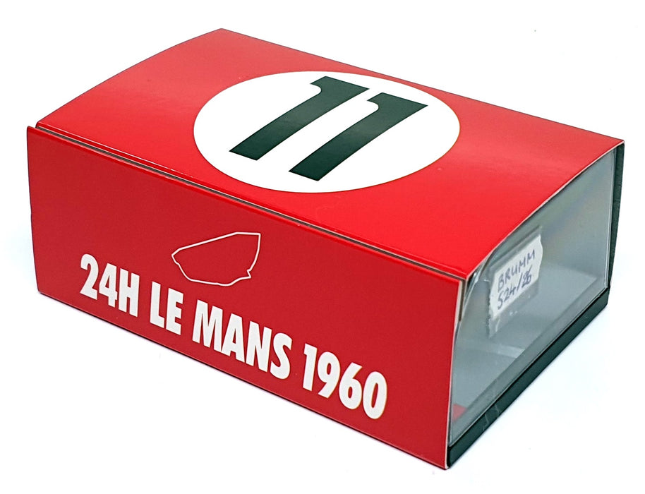Brumm 1/43 Scale S24/26 - Ferrari 250 TR60 #11 Winner Le Mans 1960 - Red