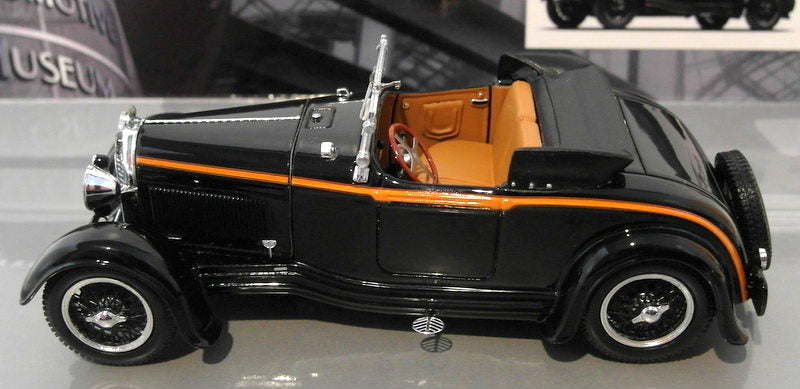 Minichamps 1/43 Scale - 437119260 1928 Lorraine Dietrich Sport Roadster Black