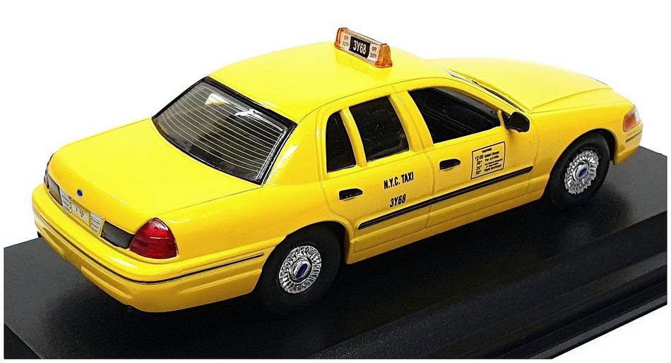 Leo Models 1/43 Scale LEO2 - 1992 Ford Crown Victoria NY Taxi Cab - Yellow