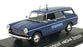 Norev 1/43 Scale 474428 - Peugeot 404 Break Gendarmerie - Blue