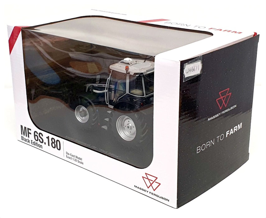 Universal Hobbies 1/32 Scale UH6611 - Massey Ferguson 6S.180 Tractor Black Ed
