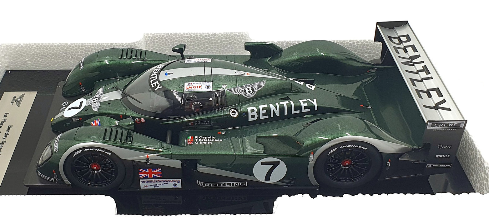 TSM Model 1/18 Scale TSM20526 - 2003 Bentley EXP Speed8 Le Mans 24 #7