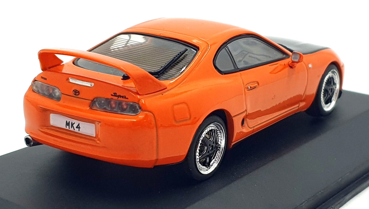 Solido 1/43 Scale Diecast S4314006 - 2001 Toyota Supra MK4 - Orange Custom