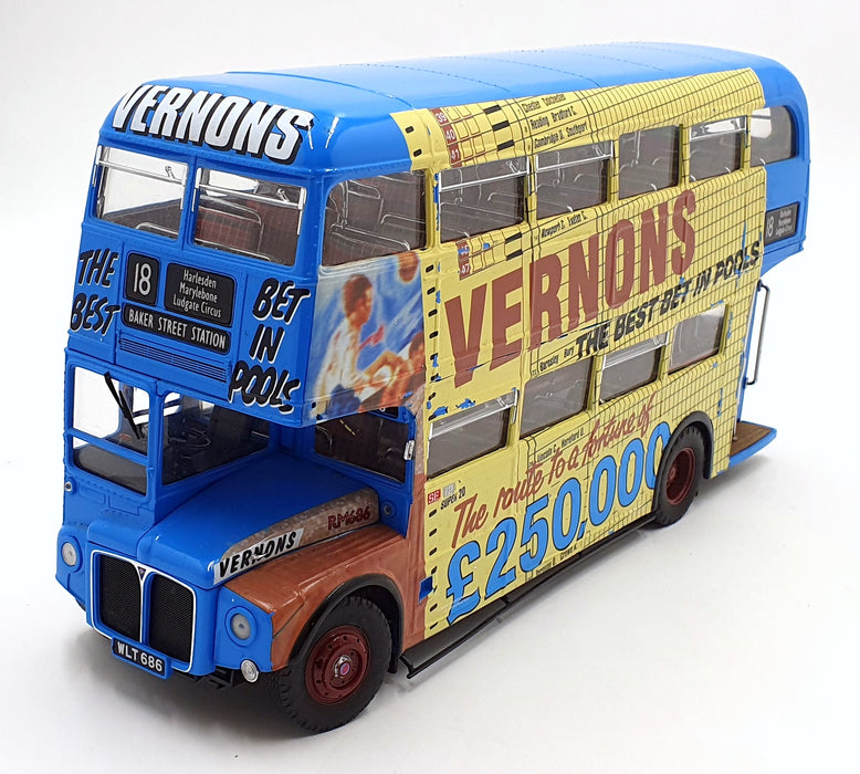 Sun Star 1/24 Scale 2905 - RM 686 WLT 686 London Transport - Vernons Pools