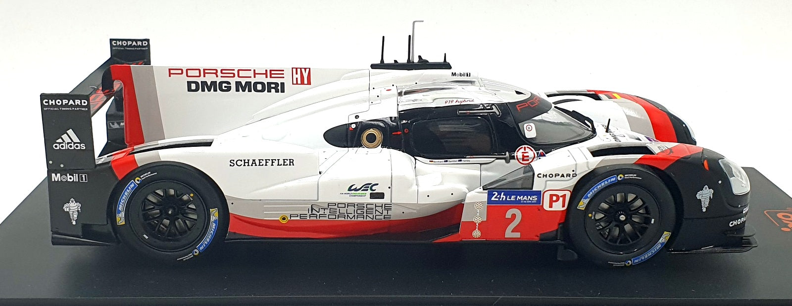 IXO 1/18 Scale IXOSP919-1816 - Porsche 919 Hybrid #2 24H Le Mans 2017