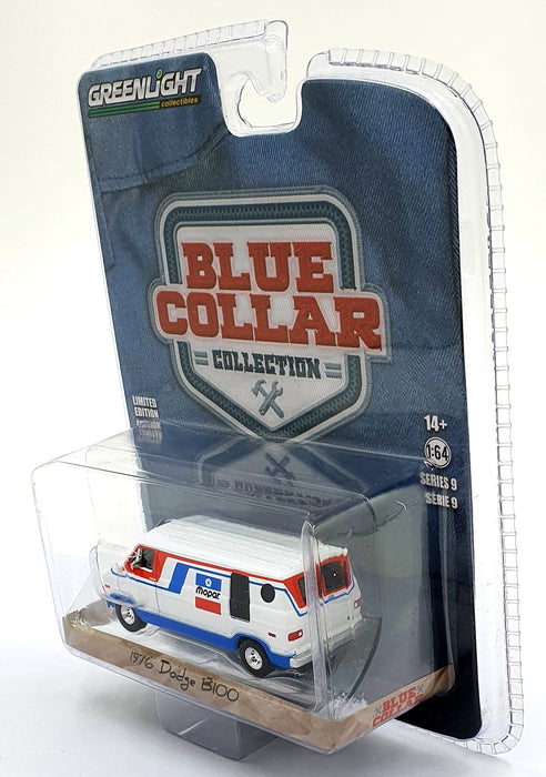 Greenlight 1/64 Scale 35200 - 1976 Dodge B-100 - White