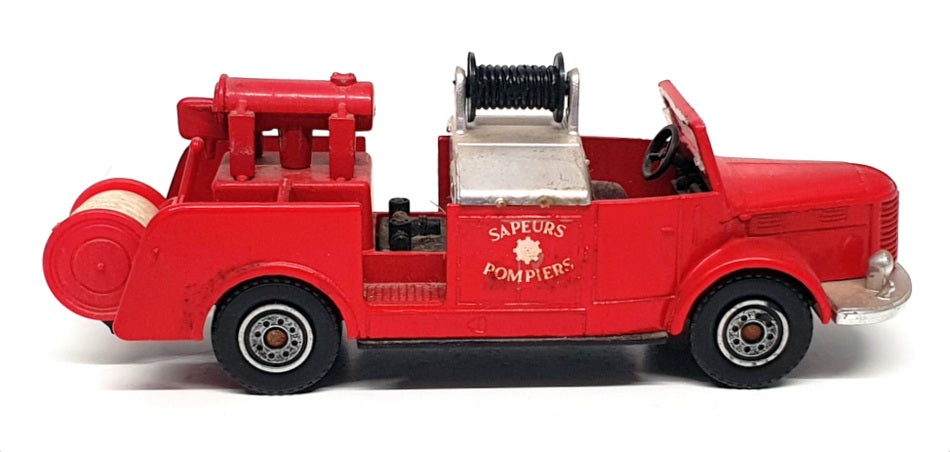 Solido 1/50 Scale 362 - Hotchkiss H.6 G54 Fire Engine Sapeurs Pompiers - Red
