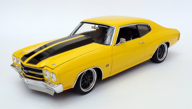 ACME 1/18 Scale Diecast A1805515 Chevrolet Chevelle Street Fighter Yellow/Black